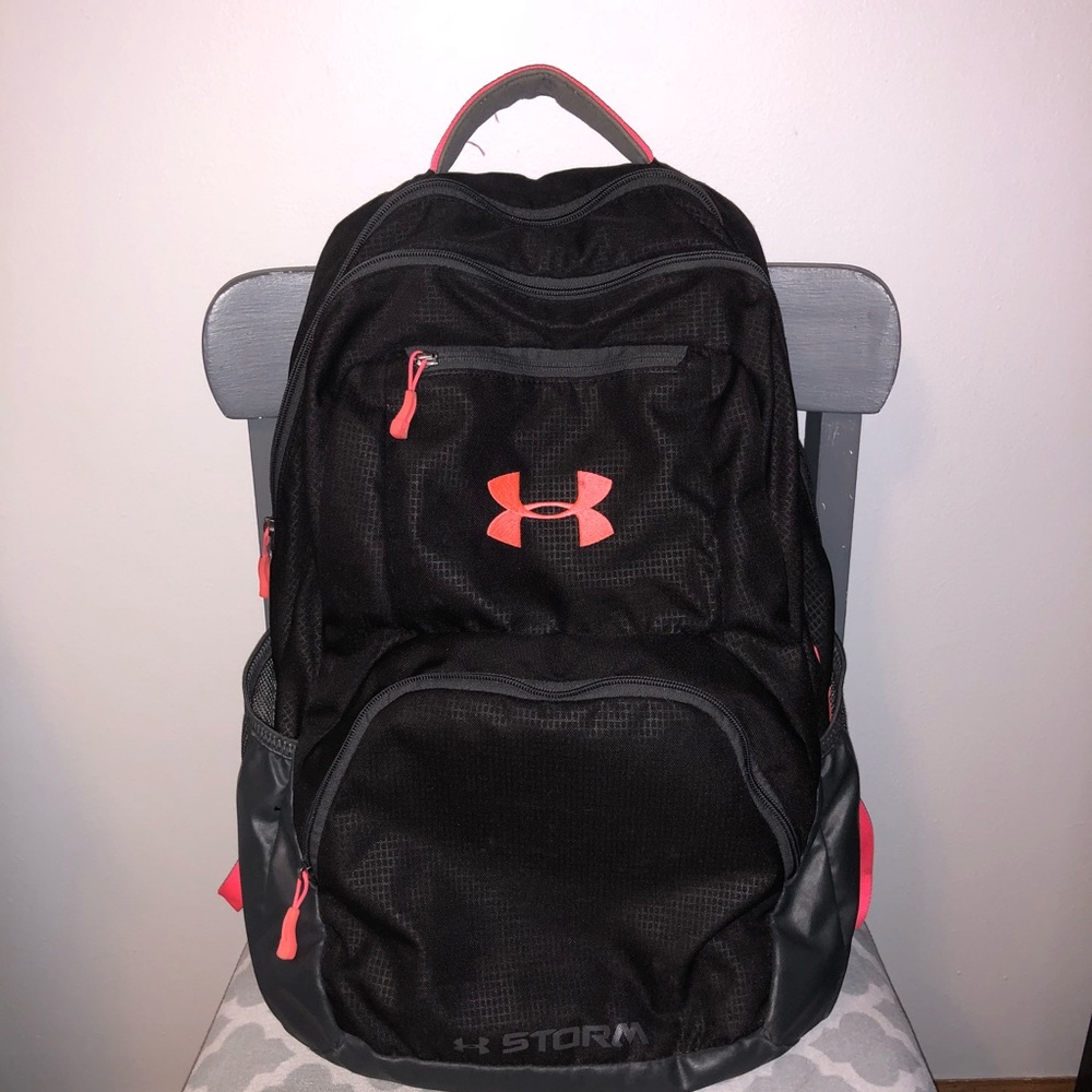 Under Armour Pink & Black Backpack